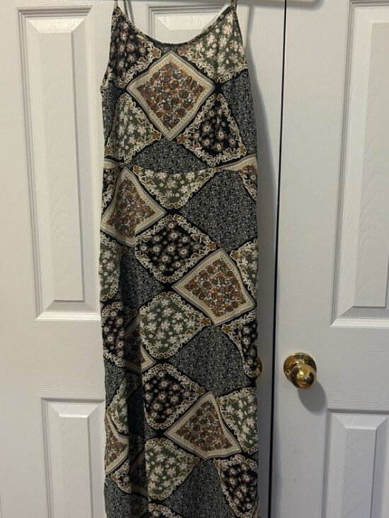 cider Dresses & Skirts - Maxi Patchwork Print Dress